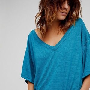 *SOLD*Free People / We the Free My Boyfriend Tee